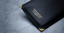 Load image into Gallery viewer, Jacques Marie Mage - Softcase Leather Pouch - Black Leather
